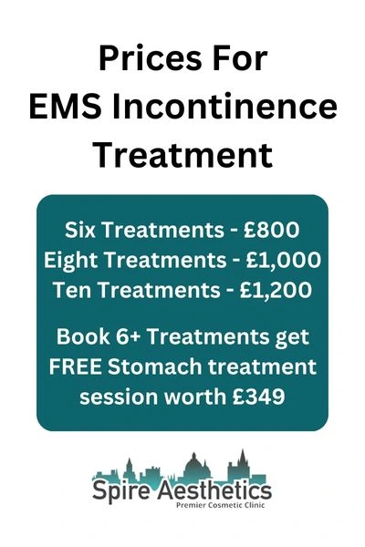 EMS Incontinence Treatment Prices Didcot