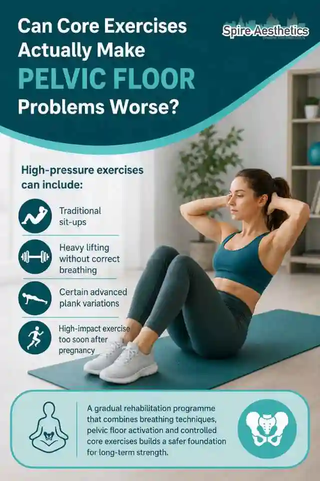 Can Strengthening Your Core Alone Actually Make Pelvic Floor Problems Worse Didcot?